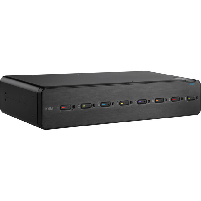 Linksys Advanced Secure 8-Port Dual-Head DVI-I KVM - F1DN108F
