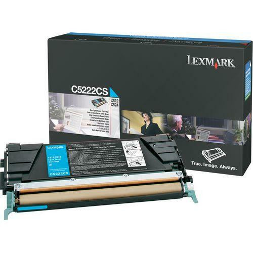 Lexmark - Cyan Toner Cartridge - C5222CS