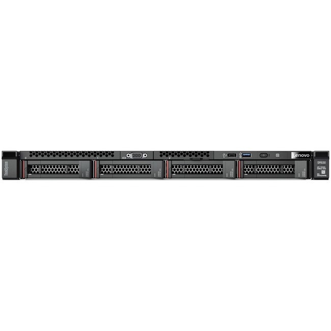 Lenovo ThinkSystem SR530 7X08A056NA 1U Rack Server - 1 x Xeon Bronze 3104 - 16 GB RAM HDD SSD - SAS - 7X08A056NA