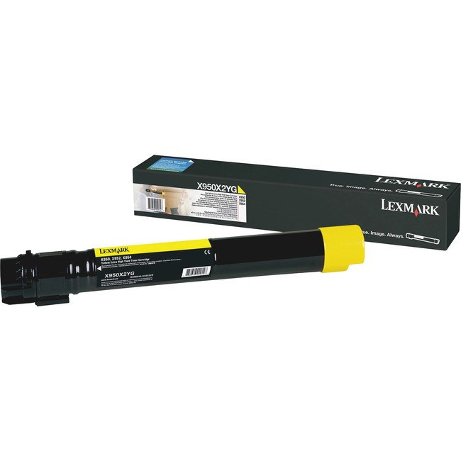 Lexmark - X950X2CG/KG/MG/YG Toner Cartridges - X950X2YG