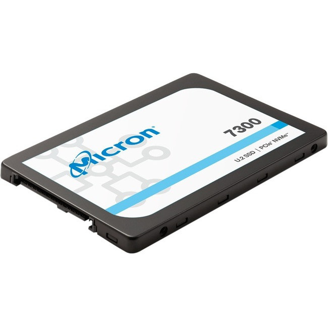 Micron 7300 PRO 7.68 TB Solid State Drive - 2.5" Internal - U.2 (SFF-8639) NVMe (PCI Express - MTFDHBE7T6TDF-1AW1ZABYY