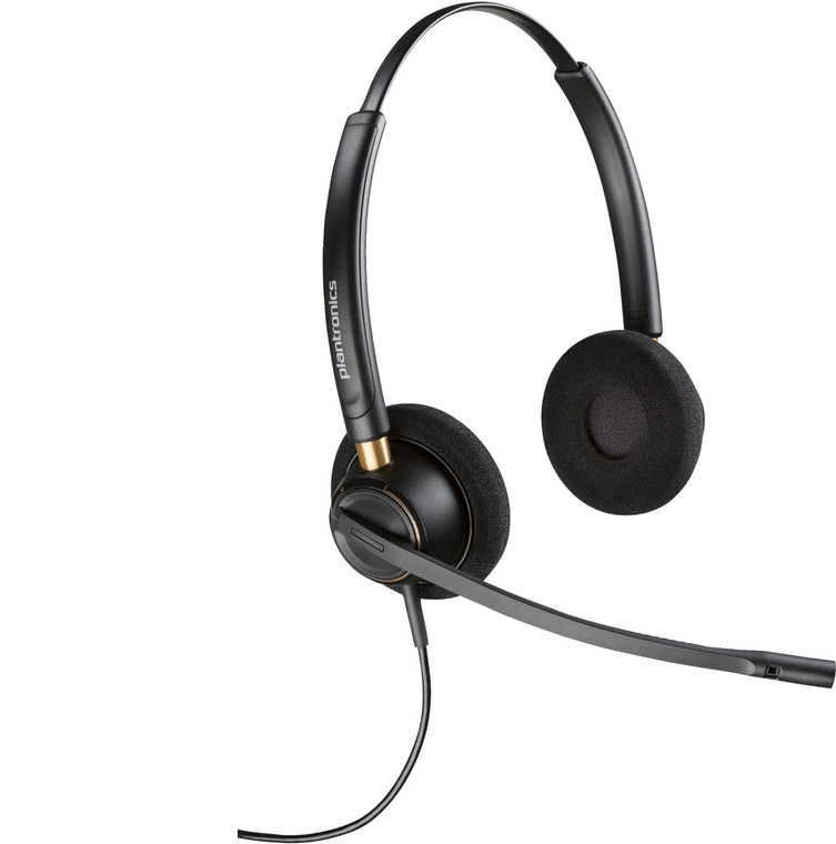 HP Poly EncorePro 520 Headset Wired Head-band Business/Everyday Black - 783P6AA#ABA