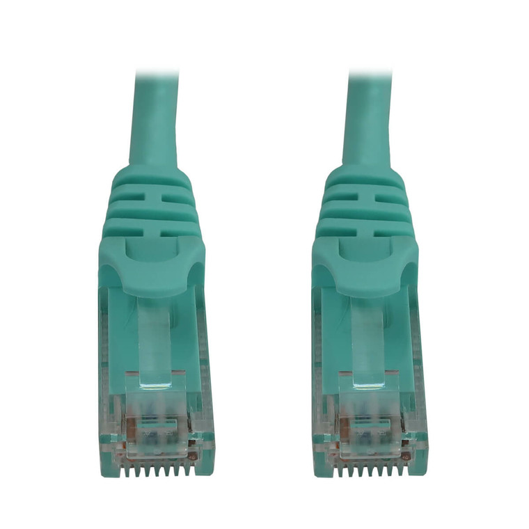 Tripp Lite N261-050-AQ networking cable Aqua color 598.4" (15.2 m) Cat6a U/UTP (UTP)