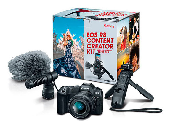 Canon EOS R8 RF 24-50mm F4.5-6.3 IS STM MILC 24.2 MP CMOS 6000 x 4000 pixels Black - 5803C037
