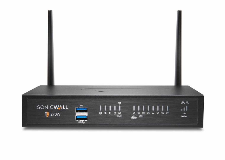 SonicWall TZ270W hardware firewall 2 Gbit/s - 02-SSC-7327
