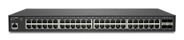 SonicWall SWS14-48 Managed L2 Gigabit Ethernet (10/100/1000) 1U Black - 02-SSC-8380
