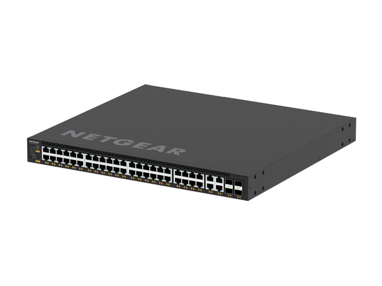 NETGEAR M4350-44M4X4V Managed L3 2.5G Ethernet (100/1000/2500) Power over Ethernet (PoE) 1U Black - MSM4352-100NES