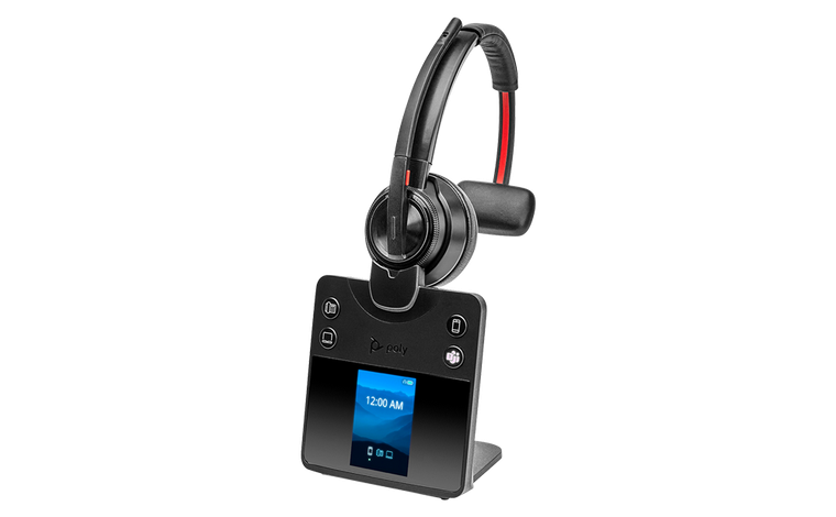 POLY Savi 8420 Office Stereo Microsoft Teams Certified DECT 1920-1930 MHz Headset  - 8L7F5AA#ABA