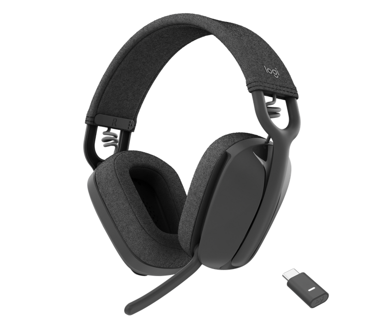 Logitech Zone Vibe 100 Headset Wireless Head-band Calls/Music Bluetooth Graphite - 981-001256