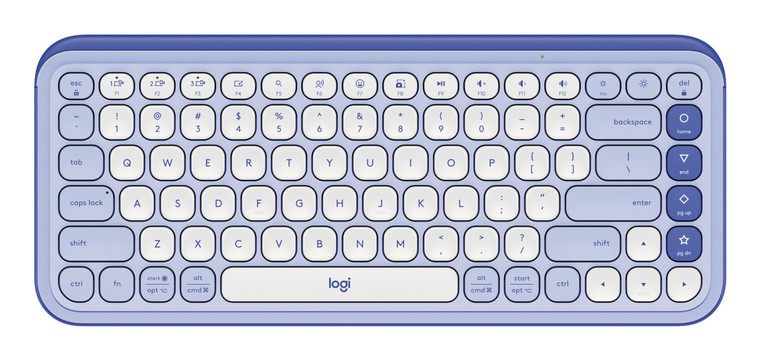 Logitech 920-013050 keyboard Universal Bluetooth QWERTY English Lilac, White