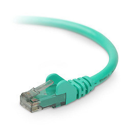 Belkin CAT6 Snagless networking cable Green 24" (0.61 m) - A3L980-02-GRN-S