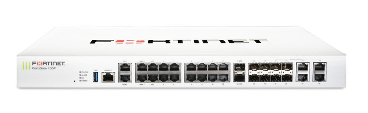 Fortinet FortiGate 101F hardware firewall 1U 20 Gbit/s - FG-101F-BDL-809-36