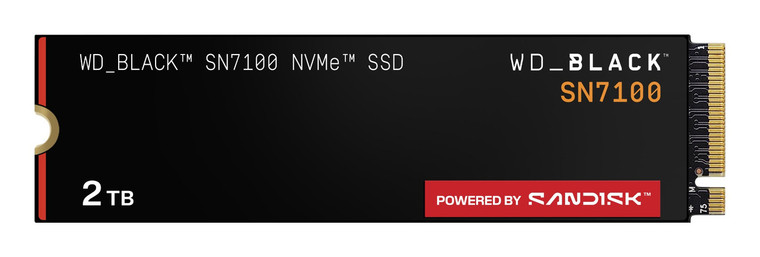 SanDisk Black WD_BLACK SN7100 NVMe 2 TB M.2 PCI Express 4.0 3D TLC NAND - WDS200T4X0E-00CJA0