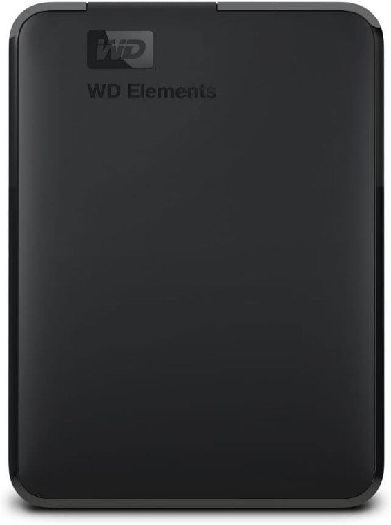 Western Digital 2TB Elements Portable HDD, External Hard Drive, USB 3.0 for PC & Mac, Plug and Play Ready - WDBU6Y0020BBK-WESN