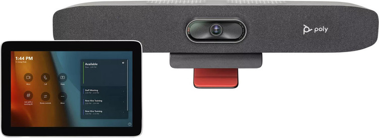 POLY Studio Medium Room Kit for MS Teams: Studio USB Video Bar with GC8 (ABA) - 9C992AA