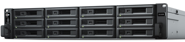 Synology RX1223RP storage drive enclosure HDD/SSD enclosure Black 2.5/3.5"