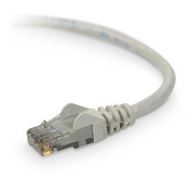 Belkin CAT6 Snagless 100 ft networking cable Gray 1200" (30.5 m) - A3L980-100-S