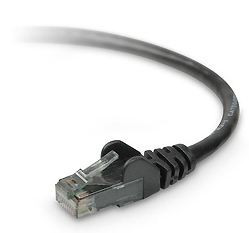 Belkin CAT6 Snagless Patch Cable 7 ft networking cable Black 83.9" (2.13 m) - TAA980-07-BLK-S