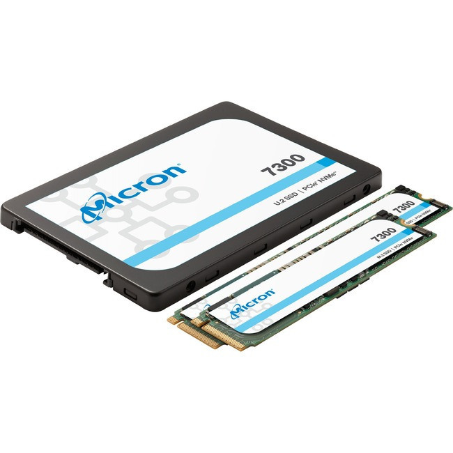 Micron 7300 PRO 1.92 TB Solid State Drive - 2.5" Internal - U.2 (SFF-8639) NVMe (PCI Express - MTFDHBE1T9TDF-1AW1ZABYY