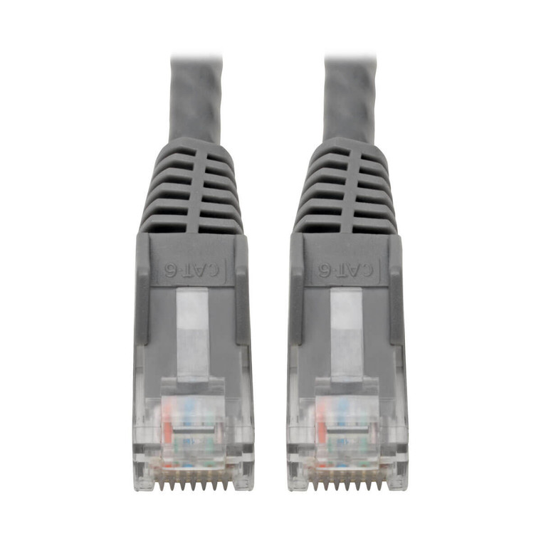 Tripp Lite N201-06N-GY networking cable Gray 5.91" (0.15 m) Cat6 U/UTP (UTP)