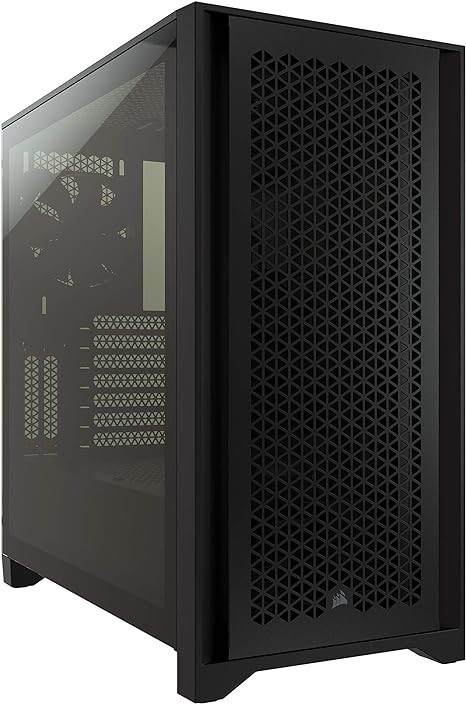 Corsair 4000D Airflow Tempered Glass Mid-Tower ATX PC Case - Black
