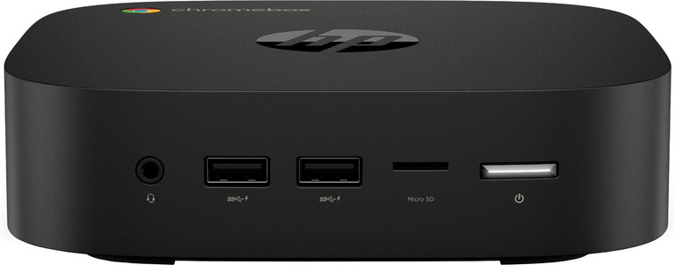 HP Chromebox G4 Intel® Core i5 i5-1345U 8 GB DDR4-SDRAM 64 GB eMMC ChromeOS Mini PC Black - 8R2T6UT#ABA