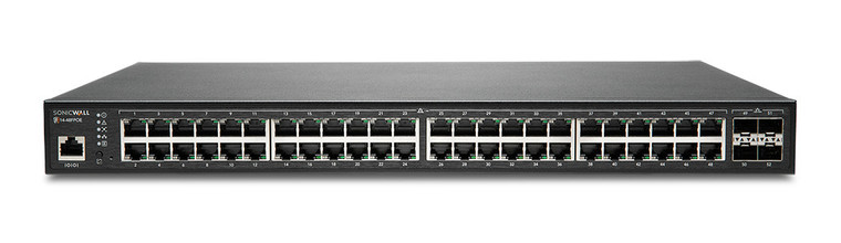 SonicWall S14-48FPOE Managed L2 Gigabit Ethernet (10/100/1000) Power over Ethernet (PoE) 1U Black - 02-SSC-8383