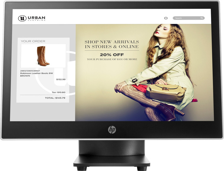 HP L7014t 14-inch Retail Touch Monitor - T6N32AA#ABA