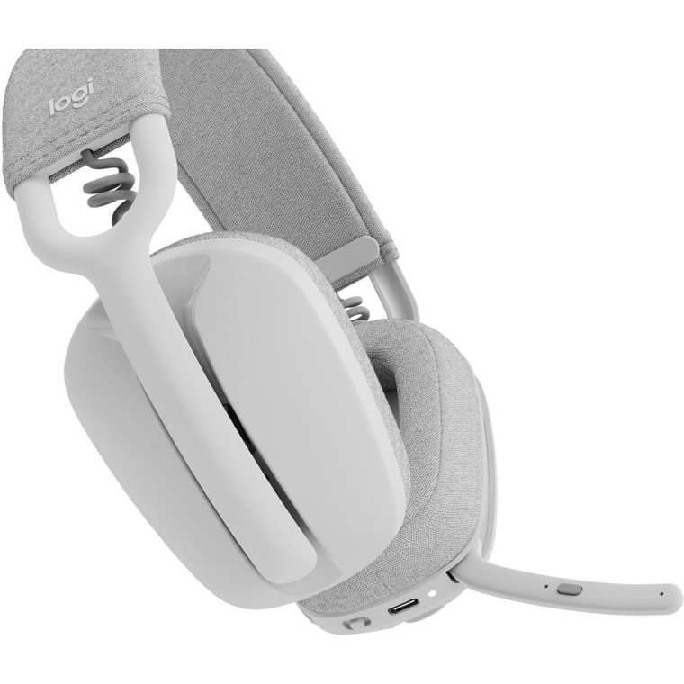 Logitech Zone Vibe 100 Headset Wireless Head-band Calls/Music Bluetooth White - 981-001257