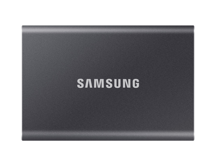 Samsung T7 2 TB USB Type-C 3.2 Gen 2 (3.1 Gen 2) Titanium - MU-PC2T0T