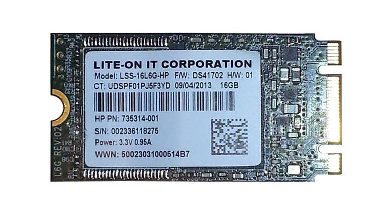 740158-001 - HP 16GB Solid State Drive for ChromeBook