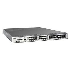 A7393A - HP StorageWorks 4GB Fibre Channel SAN Switch 4/32 Ports with Rails 32 x SFP (empty) 1U Rack-Mountable