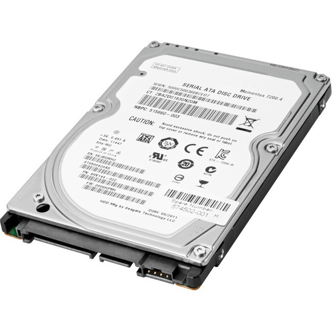 HP 1 TB Hard Drive - 3.5" Internal - SATA (SATA/600) - W0R10AA