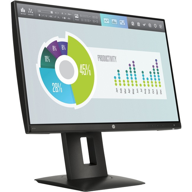 HP Business Z22n 21.5" Full HD LED LCD Monitor - 16:9 - Black - M2J71A8R#ABA