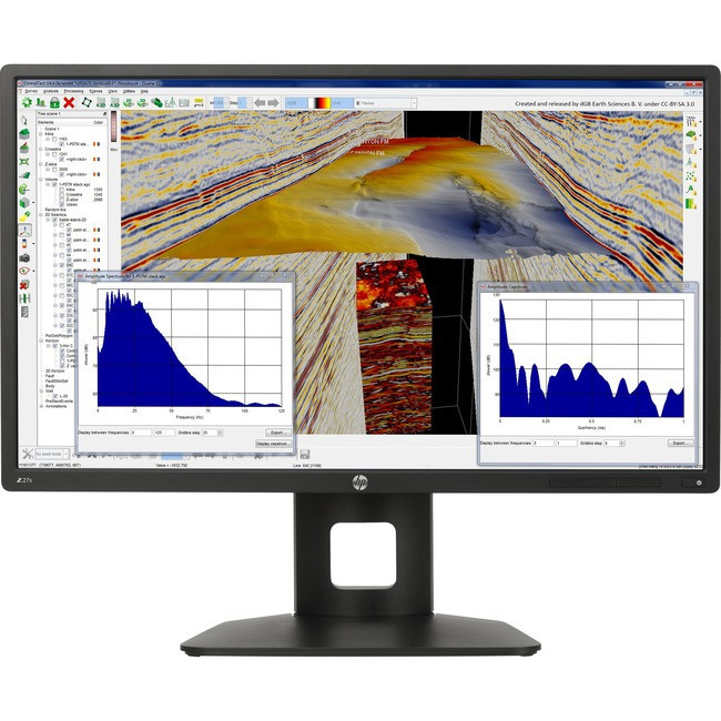 HP Business Z27s 27" 4K UHD LED LCD Monitor - 16:9 - Black - J3G07A8R#ABA