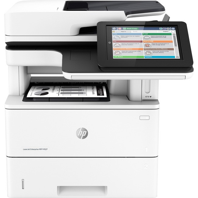 HP - LaserJet Enterprise MFP M527f Printer - F2A77AR#BGJ