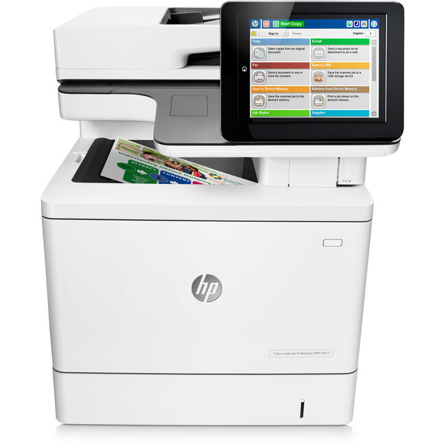 HP - LaserJet M577f  Laser Multifunction Printer - B5L47AR#BGJ