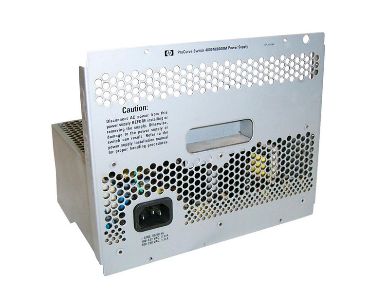 Part No: J4119A#ABA - HP 625-Watts 100-240VAC Redundant Hot-Plug Power Supply for ProCurve 4000M / 8000M Switch