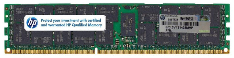 Part No: 733483-001 - HP 4GB PC3-14900 DDR3-1866MHz ECC Unbuffered CL13 240-Pin DIMM 256Mx8 Dual Rank Memory Module