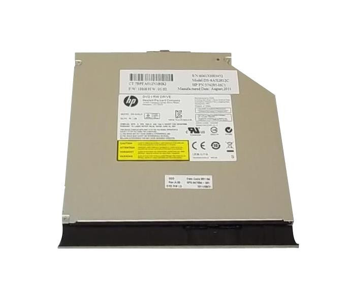 Part No: 647954-001 - HP Drv Odd SATA Sm Dl Ls 12.7mm 17.3