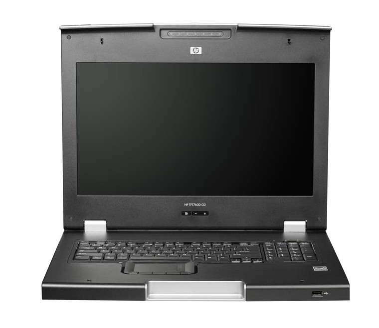 Part No: AZ884A - HP TFT 7600 G2 Rackmount 17.3-inch Display KVM Console with Keyboard and Touchpad International Kit