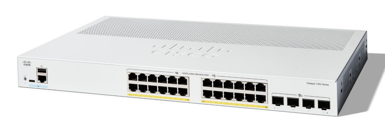 Cisco C1200-24P-4X network switch Managed L2/L3 Gigabit Ethernet (10/100/1000) White