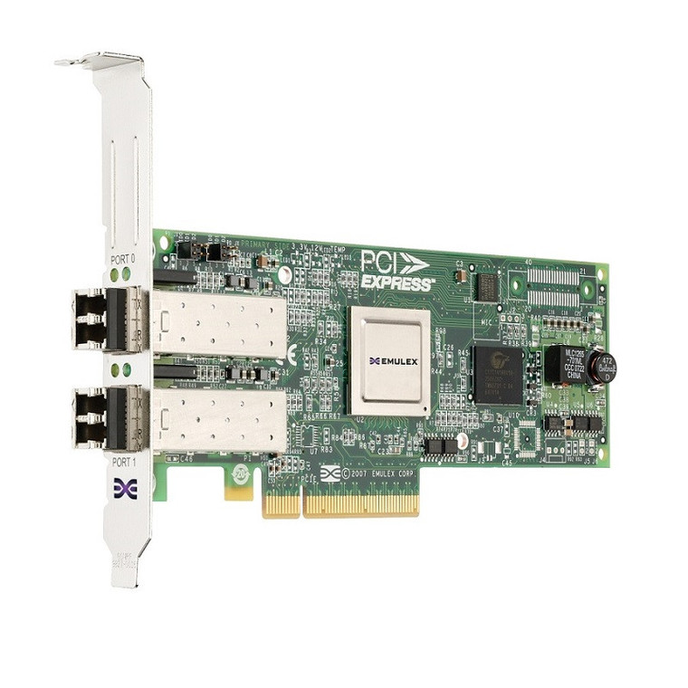 Part No: LPE1205-HP - HP Emulex 8GB Dual Port Fiber Channel High-Performance Host bus Adapter for ProLiant BL c-Class