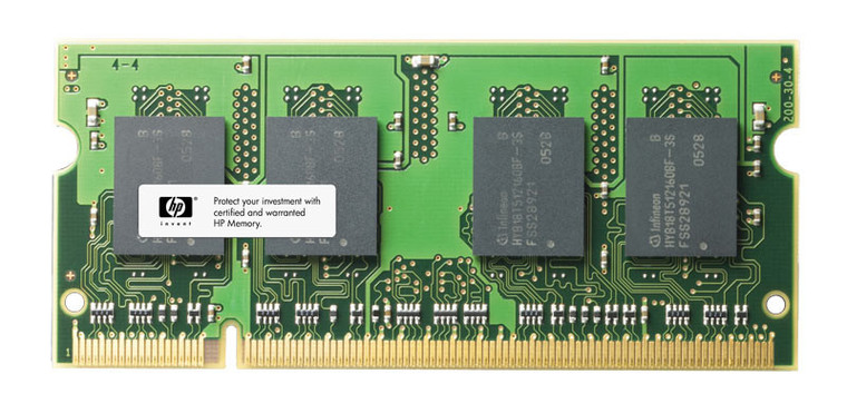 Part No: 437535-888 - HP 1GB PC2-5300 DDR2-667MHz non-ECC Unbuffered CL5 200-Pin SoDimm Memory Module