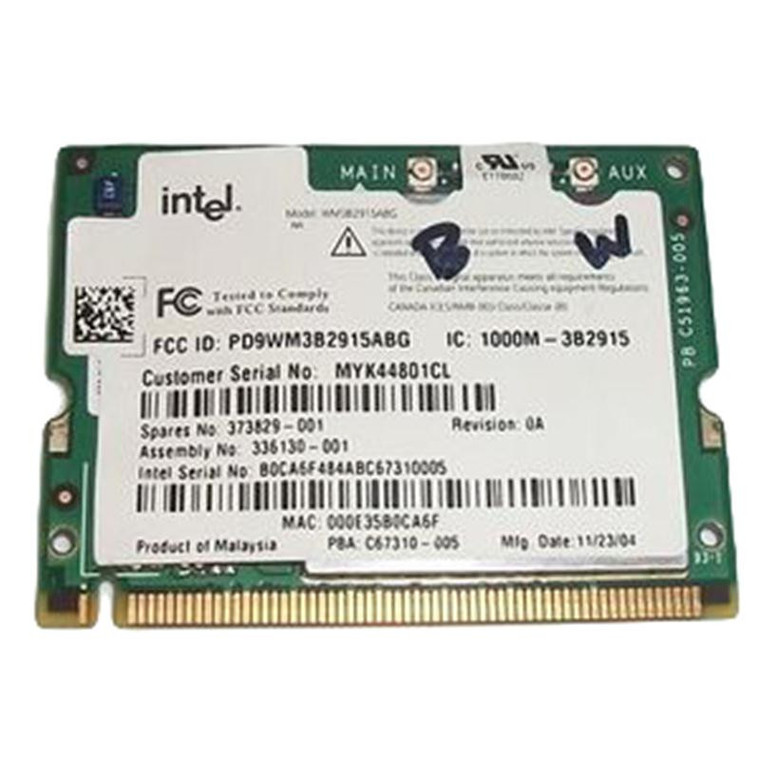 Part No: 373829-001 - HP Mini PCI Broadcom WiFi 802.11a/b/g Wireless LAN (WLAN) Network Interface Card for HP N6220