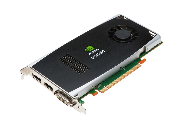 Part No: FY946ET - HP Nvidia Quadro FX1800 PCI-Express x16 768MB GDDR3 400MHz (1 x DVI-I 2 X DisplayPort) Video Graphics Card