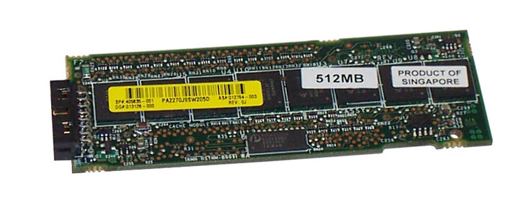 Part No: 013126-000 - HP 512MB 40-Bit DDR Battery Backed Write Cache (BBWC) Memory Board for Smart Array P400 Controller