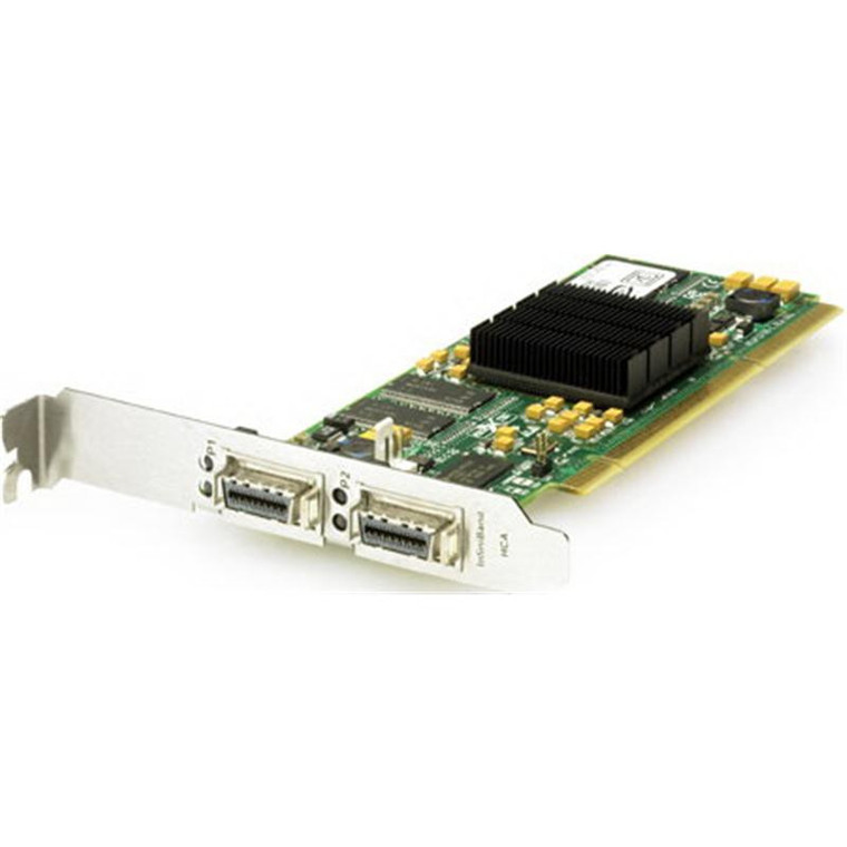 Part No: 374932-001 - HP NC570C PCI-X Dual-Port 4x 40GB/s Fabric Adapter Network Interface Card (NIC)