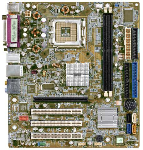 Part No: 5188-4361 - HP System Board (MotherBoard) Agena-GL8E ATI RC410 Graphics Memory and Controller Hub (GMCH) / ATI IXP450 Socket-775