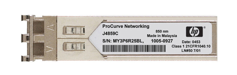 Part No: J4859C - HP Procurve Gigabit-Lx-Lc Mini-Gbic